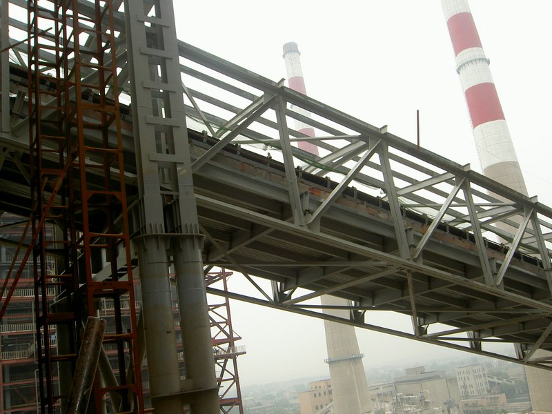 电厂输煤栈桥檩条